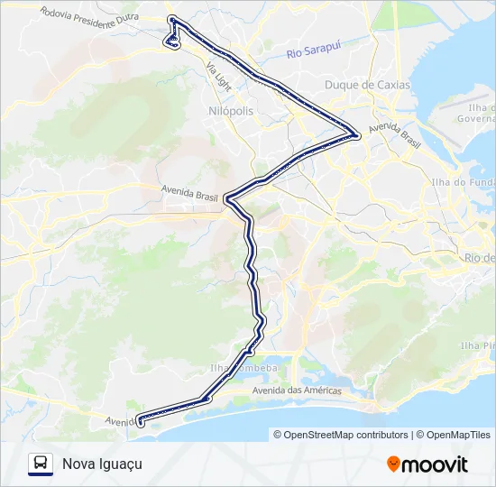 407T Bus Line Map