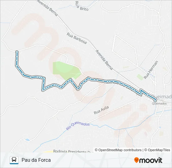 12 Bus Line Map