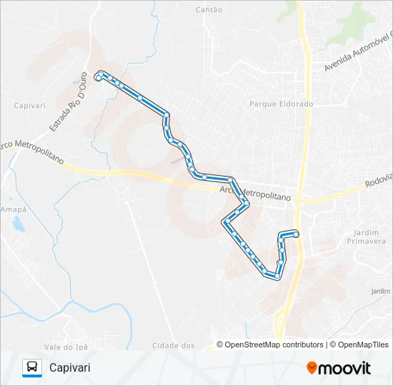 TZ01 Bus Line Map
