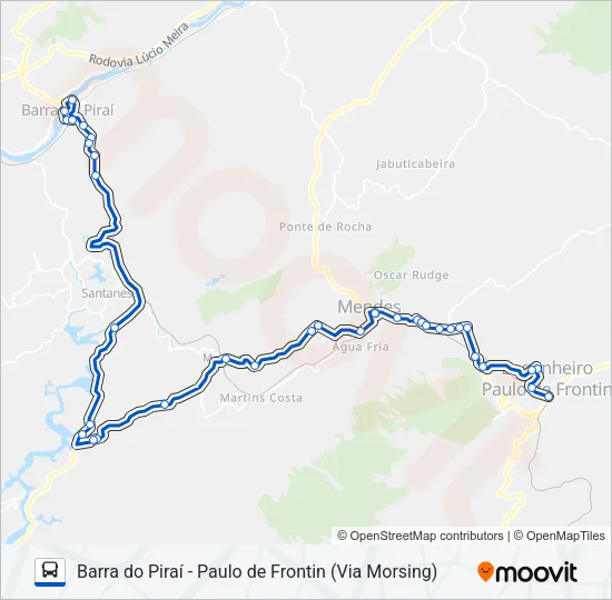 MP10 (PARCIAL) Bus Line Map
