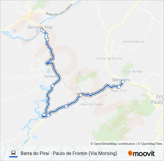 MP10 (PARCIAL) Bus Line Map