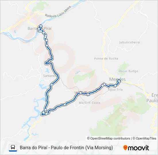MP10 (PARCIAL) Bus Line Map