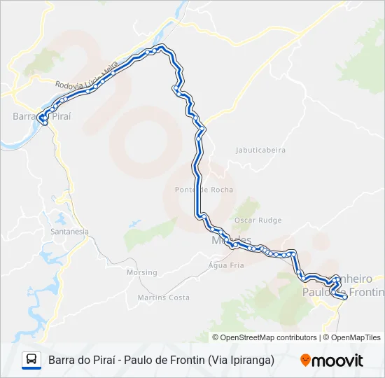 MP12 (PARCIAL) Bus Line Map
