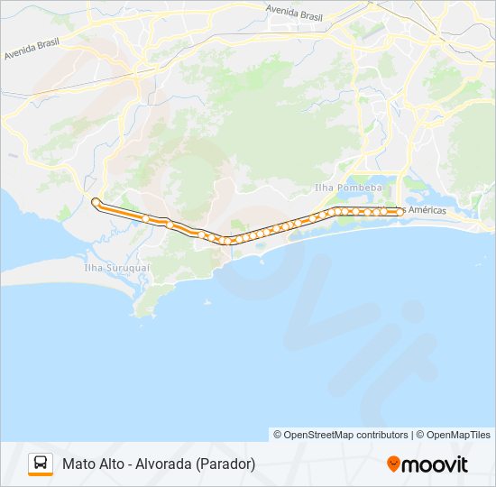 25a Route Schedules Stops Maps Alvorada Parador Updated