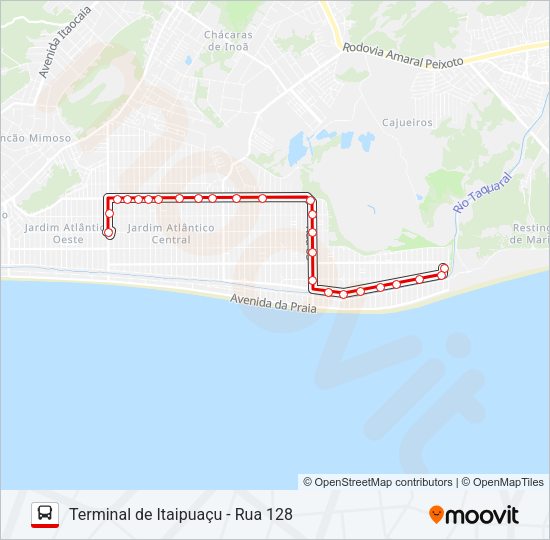E37 Bus Line Map