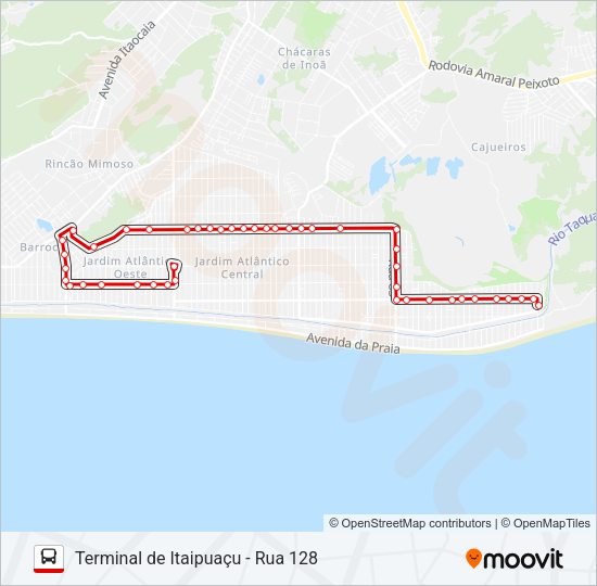 E37 Bus Line Map