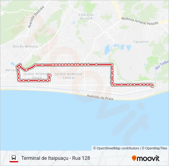 E37 Bus Line Map