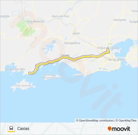 1900T (EXECUTIVO) Bus Line Map
