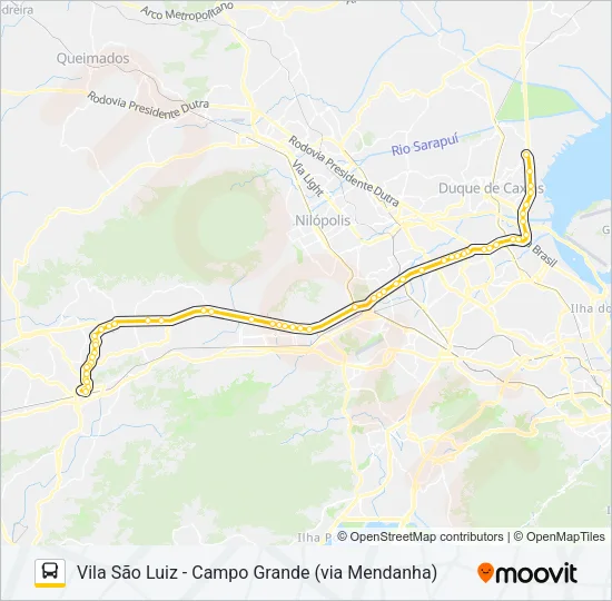1901T Bus Line Map