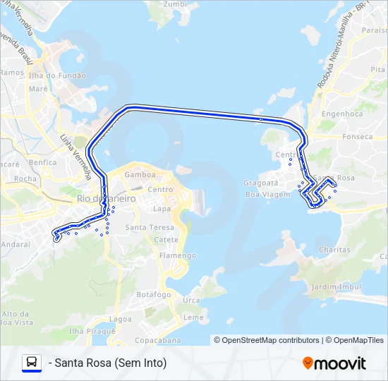 750D Bus Line Map