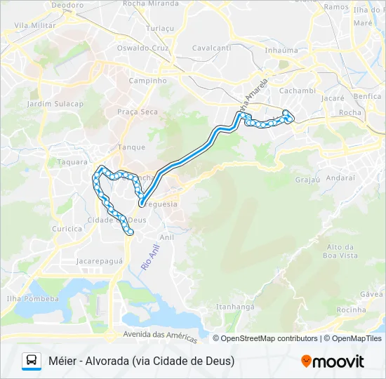 691 Bus Line Map