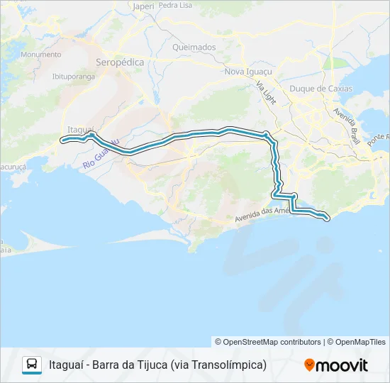 SC460S Bus Line Map