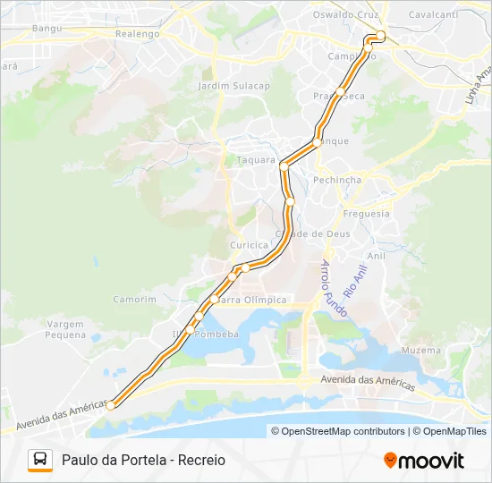 SE10 Bus Line Map