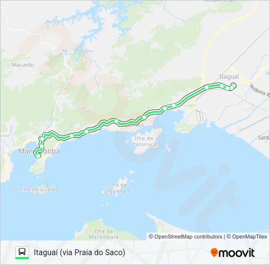 V123 Bus Line Map