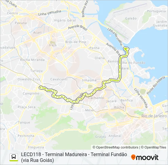 979 Bus Line Map