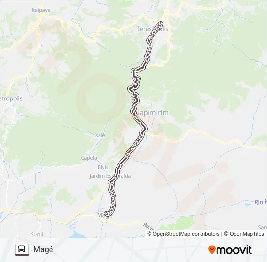 MS201 Bus Line Map