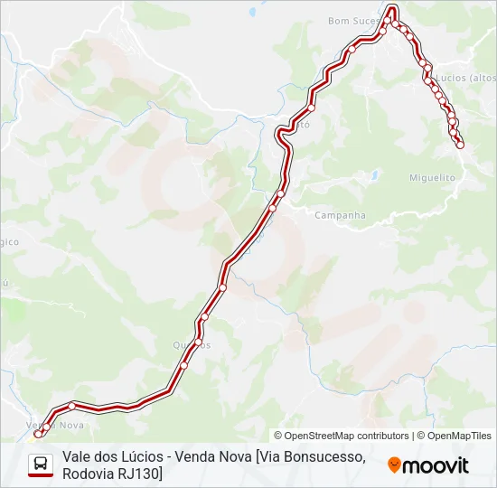 74B Bus Line Map