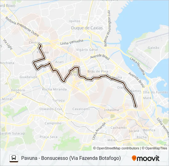 920 Bus Line Map