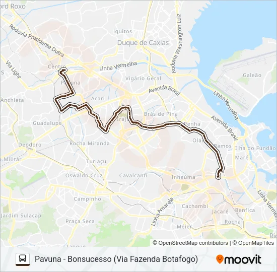 920 Bus Line Map