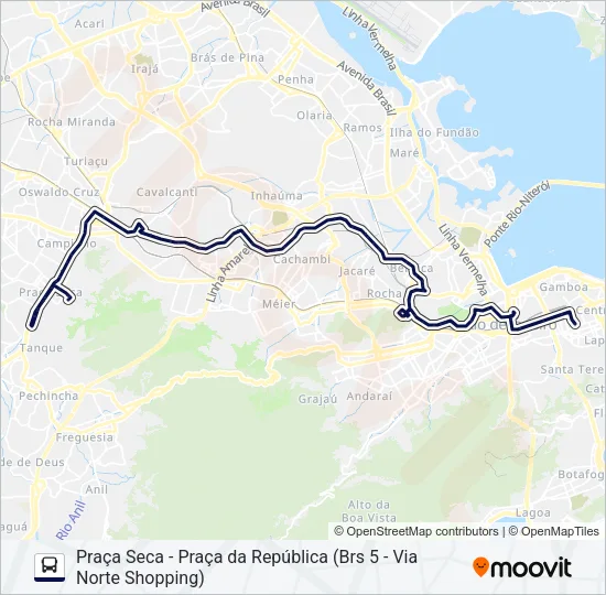 371 Bus Line Map