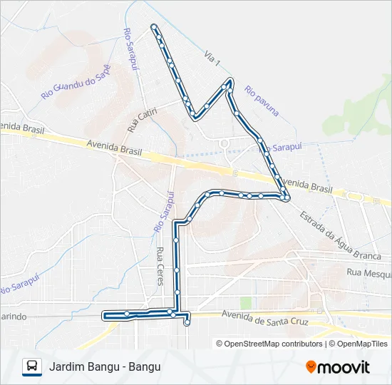 819 Bus Line Map