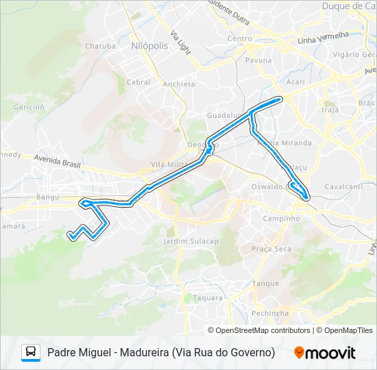 777 Bus Line Map