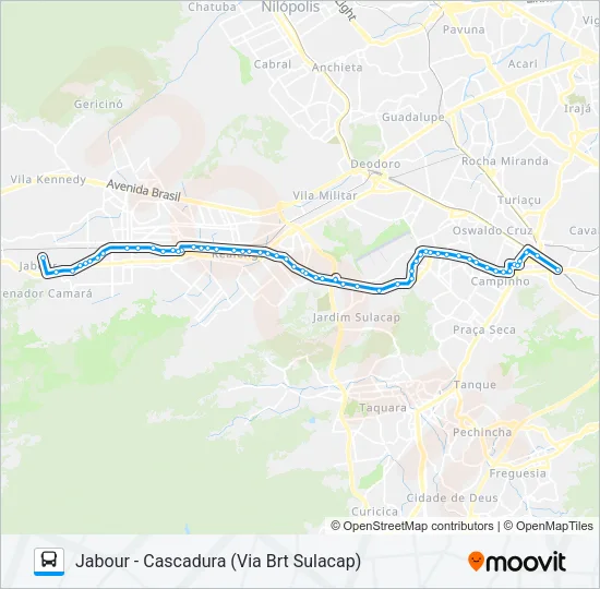 746 Bus Line Map