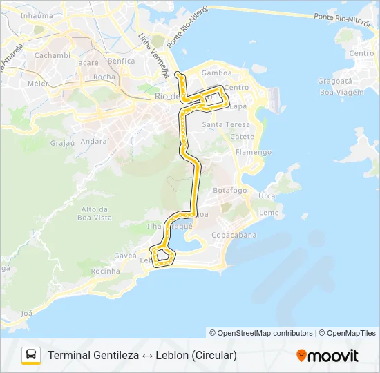 110 Bus Line Map