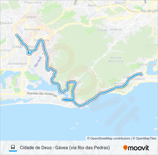 550 Bus Line Map