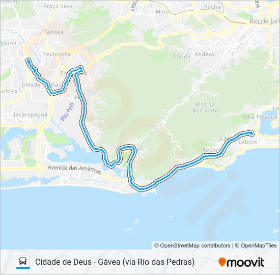 550 Bus Line Map