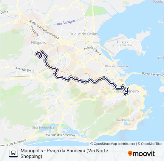624 Bus Line Map