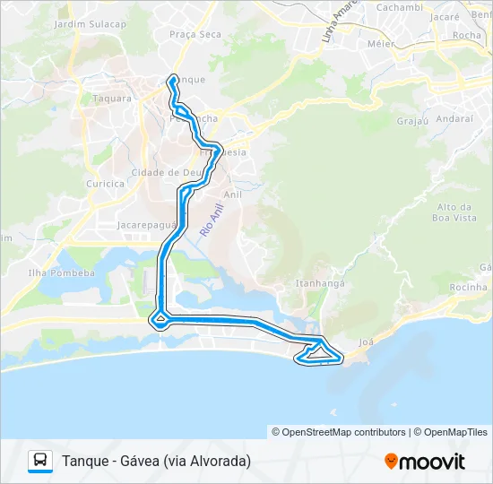 565 Bus Line Map