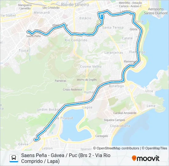 410 Bus Line Map