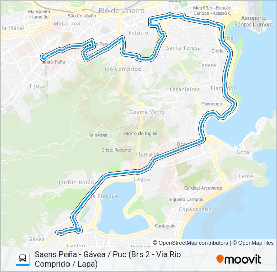 410 Bus Line Map