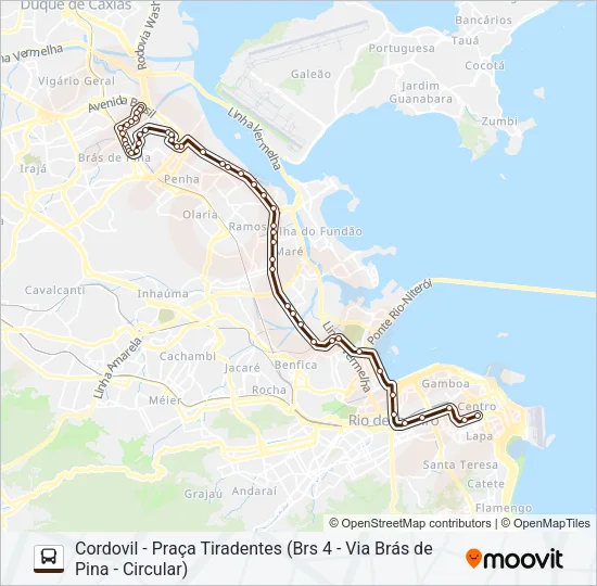 335 Bus Line Map