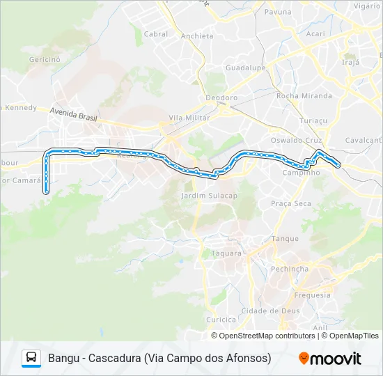 745 Bus Line Map
