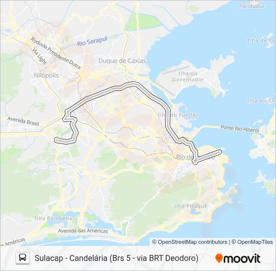 300 Bus Line Map
