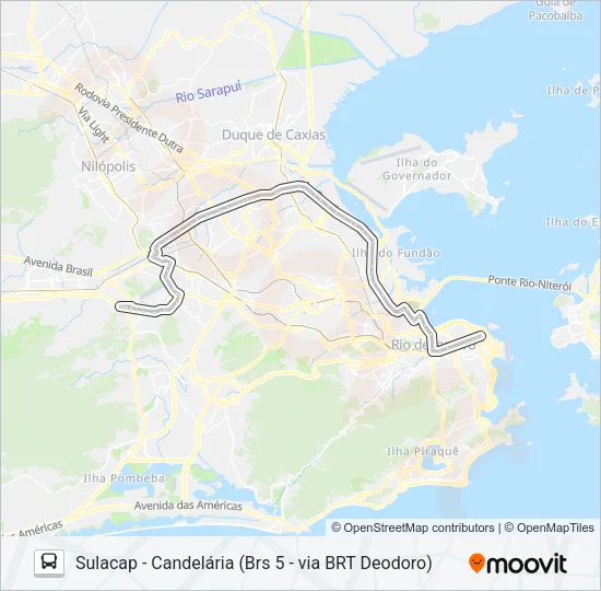 300 Bus Line Map