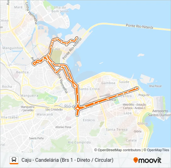 210 Bus Line Map