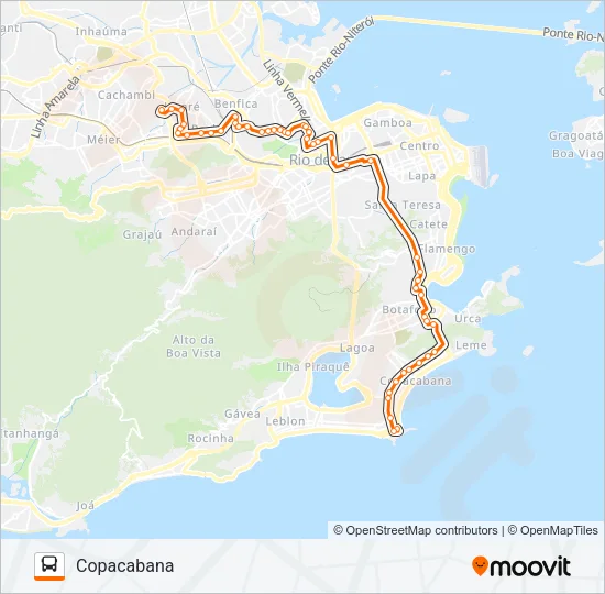 474 Bus Line Map