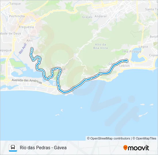 555 Bus Line Map