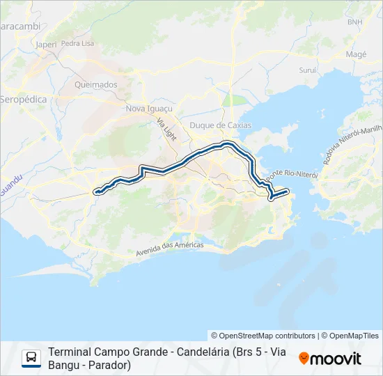 397 Bus Line Map
