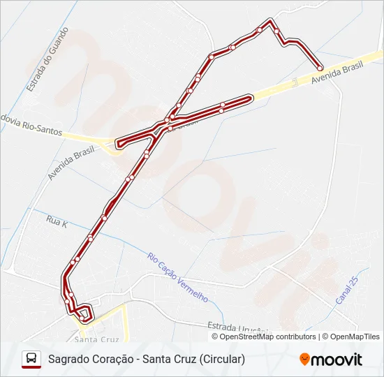 809 Bus Line Map