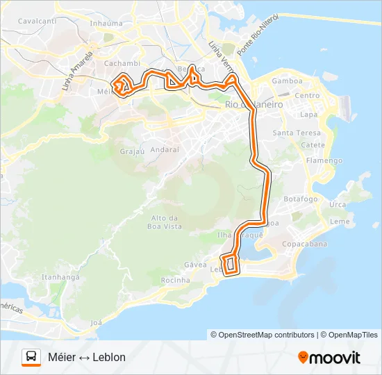476 Bus Line Map