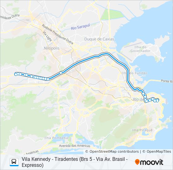 394 Route Schedules Stops Maps Vila Kennedy Expresso Updated