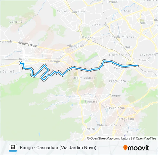 794 Bus Line Map