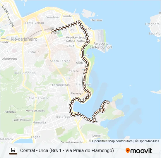 107 Bus Line Map