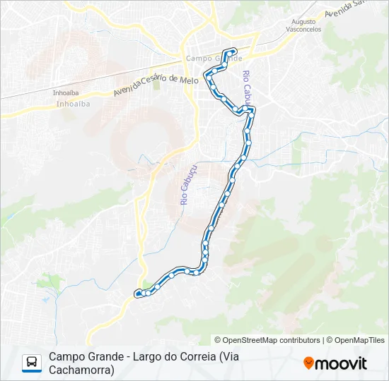 835 Bus Line Map