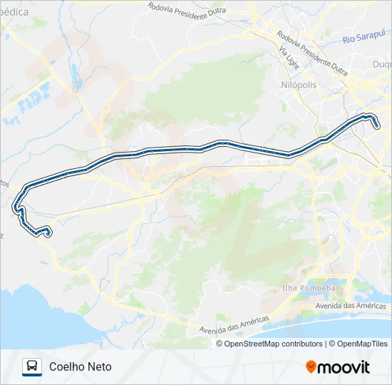 759 Bus Line Map