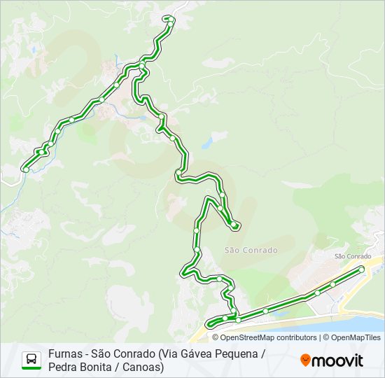 448 bus Line Map